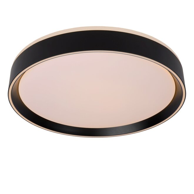 Lucide Nuria - Plafonnière Ø 40 cm LED Dimb. 1x24W 2700K 3 StepDim Zwart
