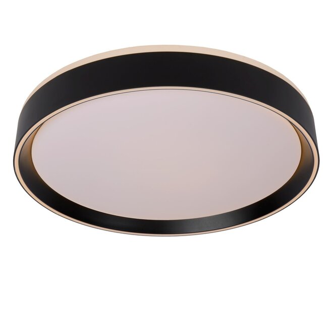 Lucide Nuria - Plafonnière Ø 40 cm LED Dimb. 1x24W 2700K 3 StepDim Zwart