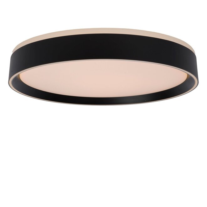 Lucide Nuria - Plafonnière Ø 40 cm LED Dimb. 1x24W 2700K 3 StepDim Zwart