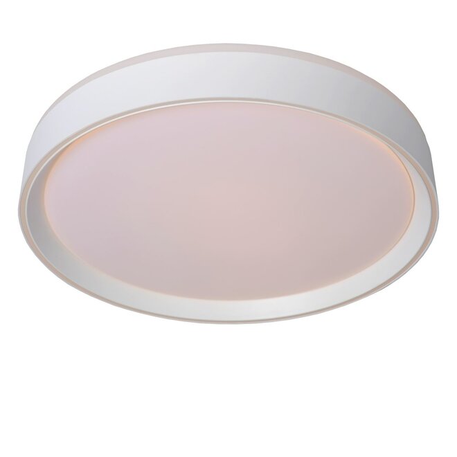Lucide Nuria - Plafonnière Ø 40 cm LED Dimb. 1x24W 2700K 3 StepDim Wit