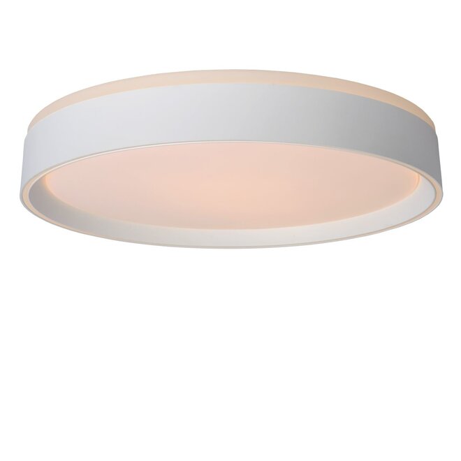 Lucide Nuria - Plafonnière Ø 40 cm LED Dimb. 1x24W 2700K 3 StepDim Wit