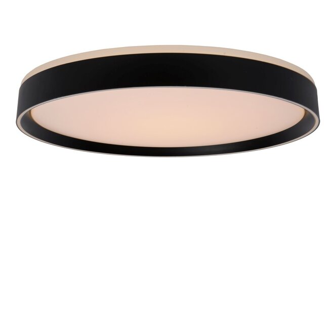 Lucide Nuria - Plafonnière Ø 50 cm LED Dimb. 1x36W 2700K 3 StepDim Zwart