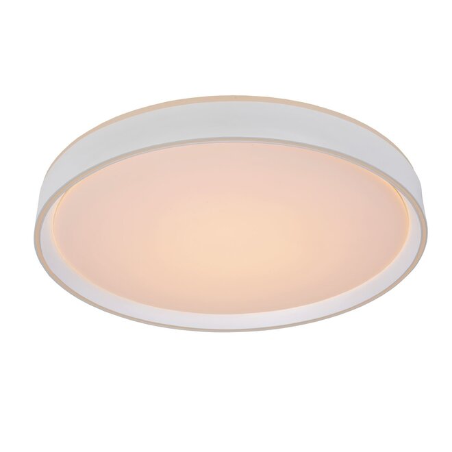 Lucide Nuria - Plafonnière Ø 50 cm LED Dimb. 1x36W 2700K 3 StepDim Zwart