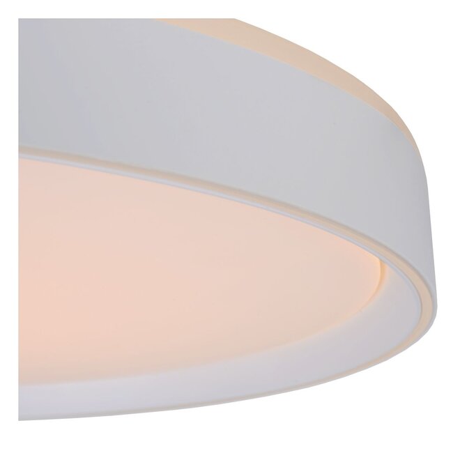 Lucide Nuria - Plafonnière Ø 50 cm LED Dimb. 1x36W 2700K 3 StepDim Zwart