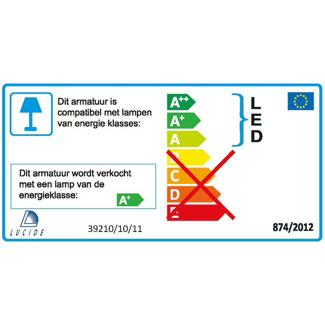 Lucide Belpa-led - Spiegellamp Badkamer LED 1x10W 4000K IP44 Chroom