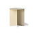 Side table Metaal Cream Rond