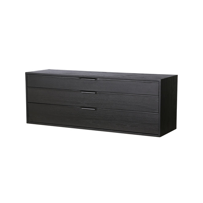 Zwart modular cabinet drawer element E