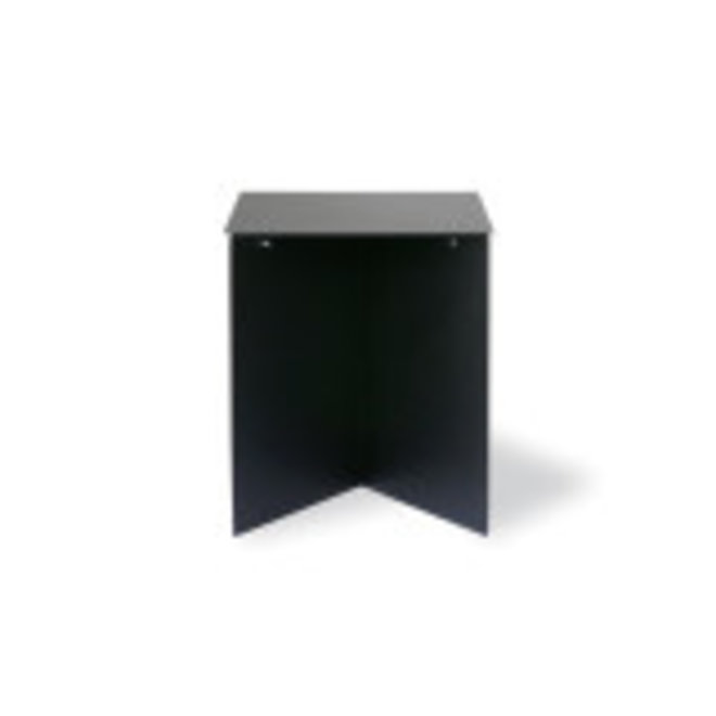 Side table Metaal Zwart Hoekig rect