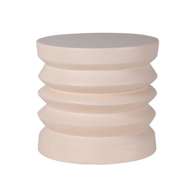 Side table Stoneware Cream