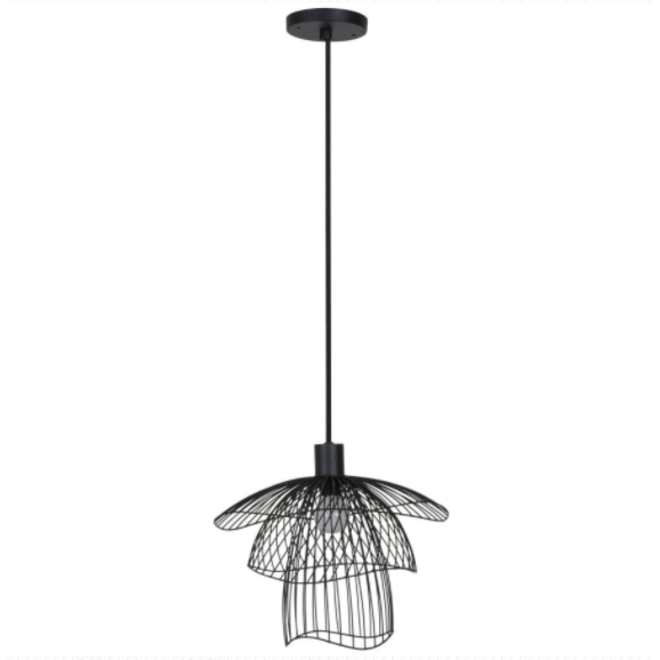 Forestier Papillon hanglamp -  extra small Zwart