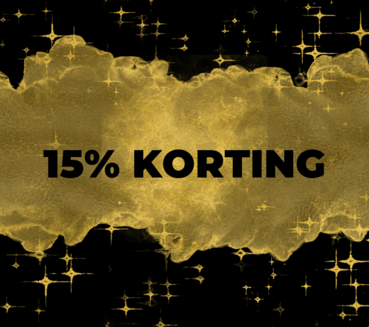 15% korting