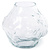 HK Objects: Cloud Vase Clear Glass Low