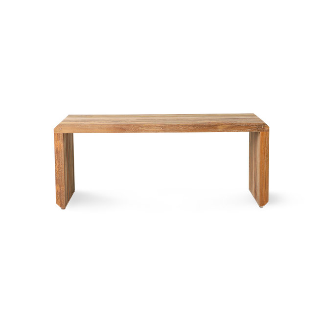 Slatted Bench / Element Teak