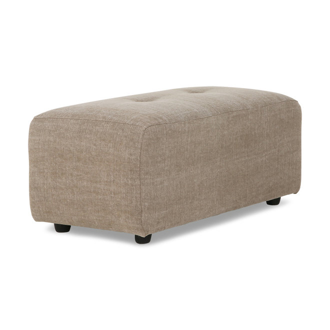 Vint Couch: Element Hocker Small, Linnen Mix, Taupe