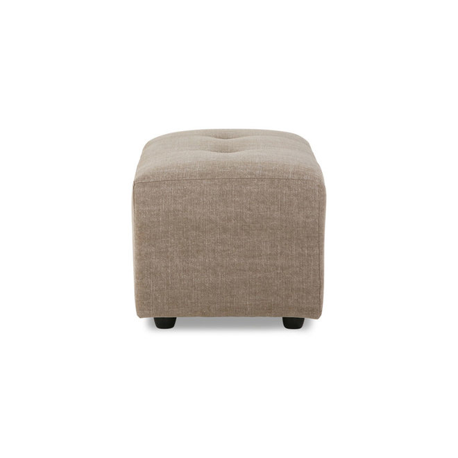 Vint Couch: Element Hocker Small, Linnen Mix, Taupe