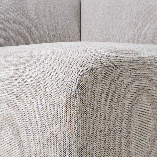 Jax Couch: Element Left End, Sneak, Light Gray