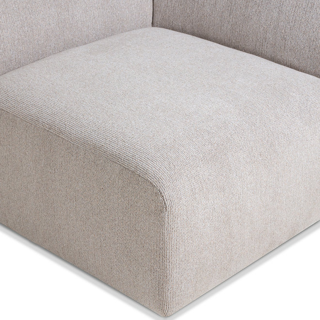 Jax Couch: Element Right End, Sneak, Light Gray