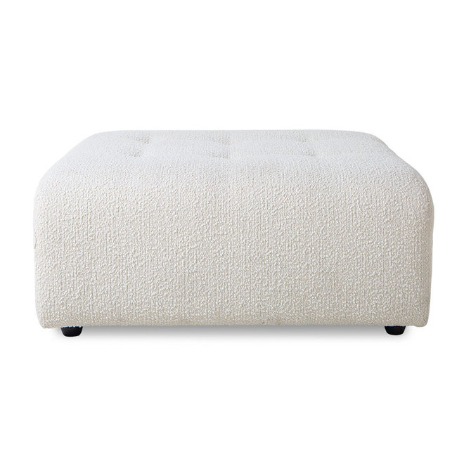 Vint Couch: Element Hocker, Boucle, Cream