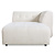 Vint Couch: Element Right Divan, Boucle, Cream