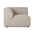 Jax Couch: Element Left Corner, Boucle, Taupe