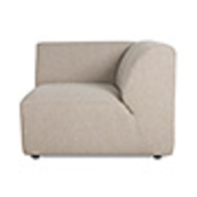 Jax Couch: Element Right Corner, Boucle, Taupe