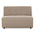 Vint Couch: Element Middle 1,5-Seat, Linnen Mix, Taupe