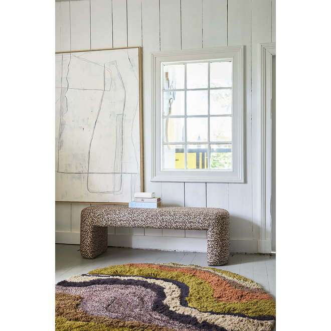 Ronde Tufted Rug-gradiënt (150)