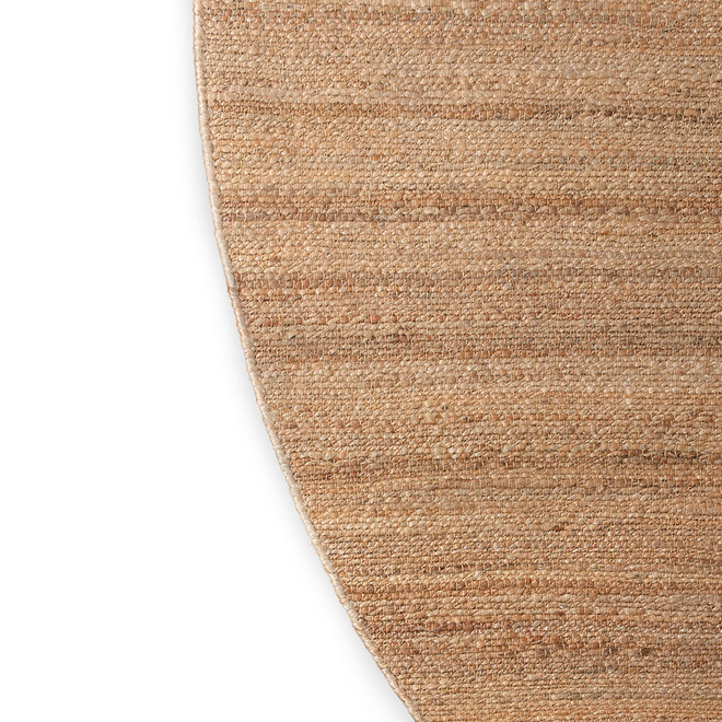 Ronde geweven hennepdeken (Ø: 250cm)