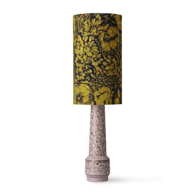 Doris voor HKLIVING: Gedrukte cilinderlamp Schaduw bloemen