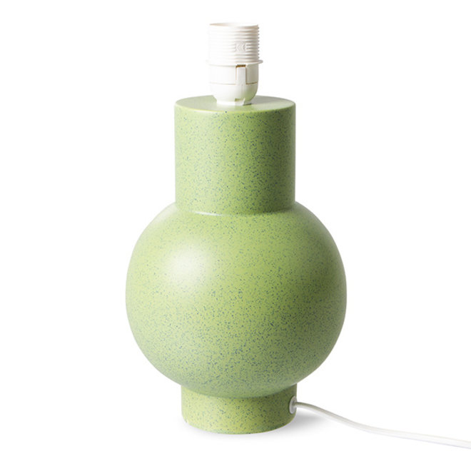 keramische lamp base pistachio groen