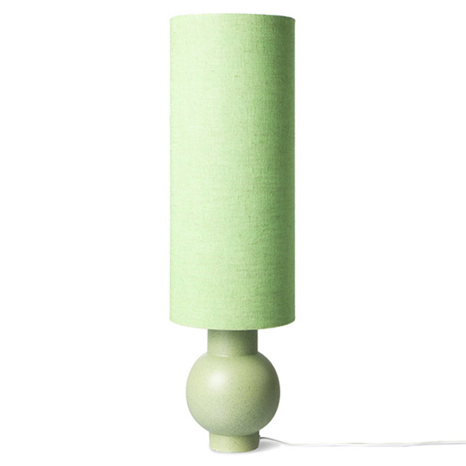 keramische lamp base pistachio groen