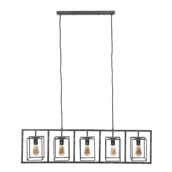 Hanglamp Cubic Tower - 5 Lampen