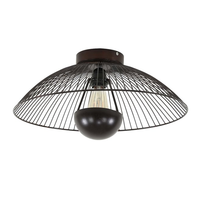 Plafondlamp spot down / Antiek koper finish