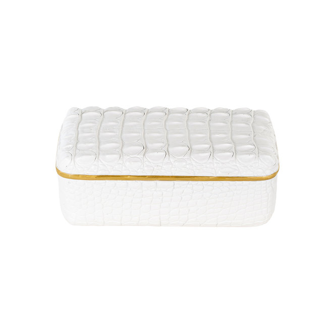 Opberg box Cobe wit klein (White)