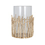 Windlicht Loretta groot (Gold)