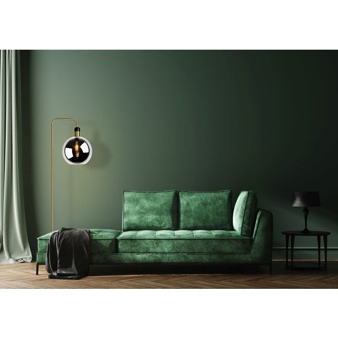 Lucide JULIUS - vloerlamp - ø28 cm - 1xE27 - Fumé - 2e kansje