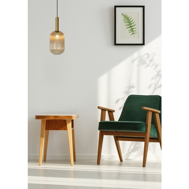 Lucide MALOTO - hanglamp - ø20 cm - 1xE27 - amber  - 2e kansje