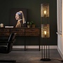 Vloerlamp 2L armor tube / zwart bruin - 2e kansje