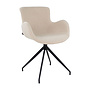 Kick draaistoel Novi - Bouclé - Beige