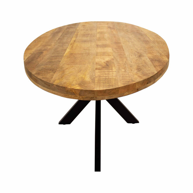 Kick eettafel Dax ovaal - 180cm - Mango