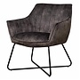 Monte fauteuil - fabric Adore 17 green<br />
Frame: powder coating black