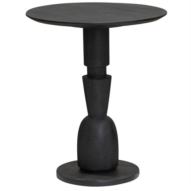 Brunello Wandtafel mango - dia 50 x 60<br />
Wired blacx