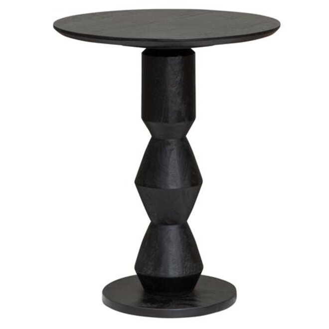 Brunello Wandtafel mango - dia 50 x 63<br />
Wired black