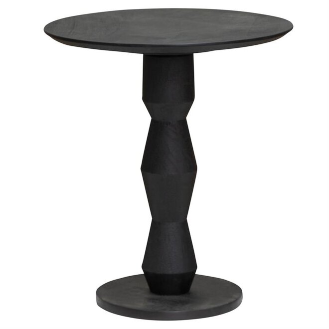 Brunello Wandtafel mango - dia 50 x 57<br />
Wired black