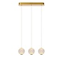 Lucide CINTRA - Hanglamp - LED Dimb. - 3x4,7W 2700K - Transparant