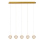 Lucide CINTRA - Hanglamp - LED Dimb. - 5x4,7W 2700K - Transparant