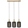 Lucide CORINA - Hanglamp - 3xE27 - Zwart