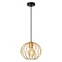 Lucide DANZA - Hanglamp - Ø 25 cm - 1xE27 - Mat Goud / Messing
