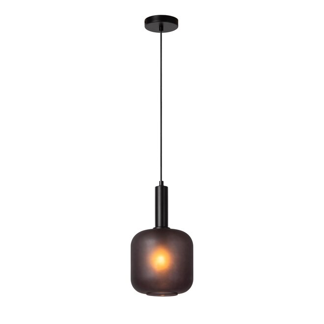 Lucide ELOISE - Hanglamp - Ø 21 cm - 1xE27 - Zwart