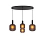 Lucide ELOISE - Hanglamp - 4xE27 - Zwart